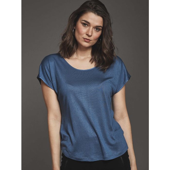 Seide mit Leinen T-Shirt CINDA von Kokon Zwo