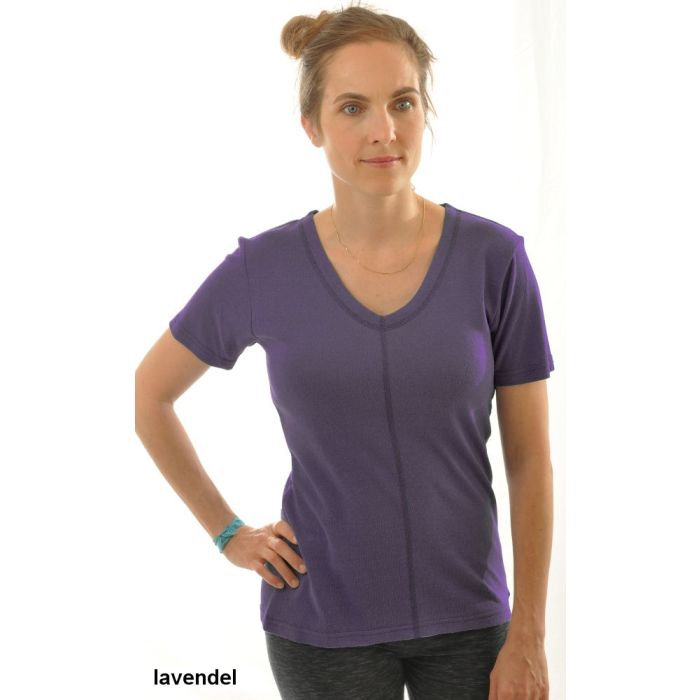 100% Bourette-Seide T-SHIRT von Alkena