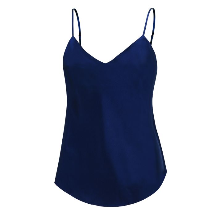 100% Seide Trägertop KLASSIK SATIN von Eva B. Bitzer