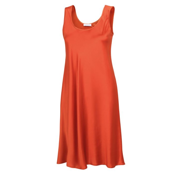 100% Seide Träger-Unterkleid KLASSIK SATIN von Eva B. Bitzer