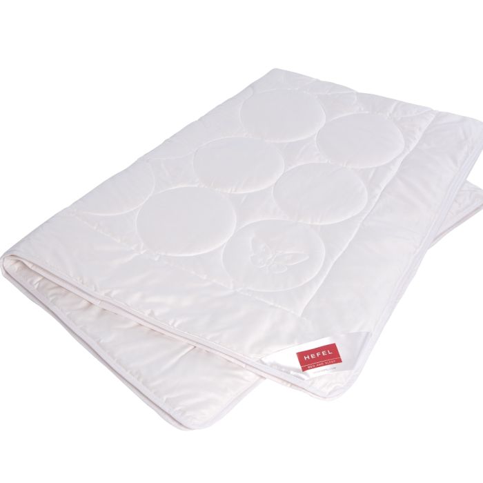Seidendecke mittelwarm SILK DREAM GD 100% Wildseide von Hefel