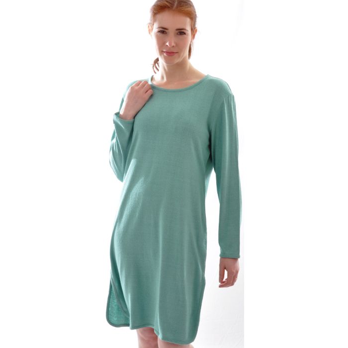 100% Bio Bourette-Seide SLEEPSHIRT von Alkena