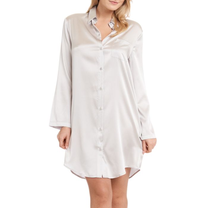 Seide Sleepshirt SEDUZIONE DI SETA von Gattina