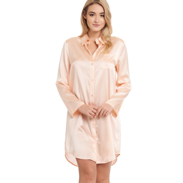 Seide Sleepshirt SEDUZIONE DI SETA von Gattina