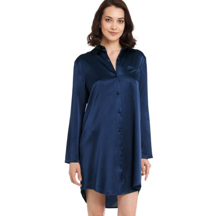 Seide Sleepshirt SEDUZIONE DI SETA von Gattina