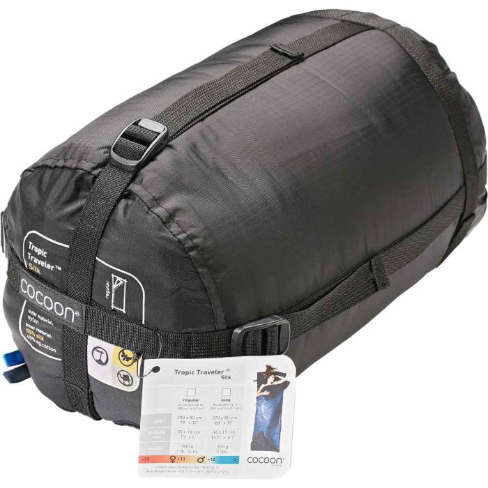 Sommerschlafsack TROPIC TRAVELER SILK von Cocoon®