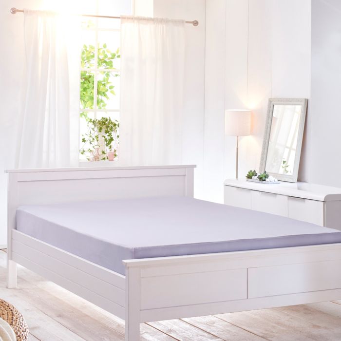 100% Bio Baumwolle Jersey Spannbettlaken BY NATURE von bellana