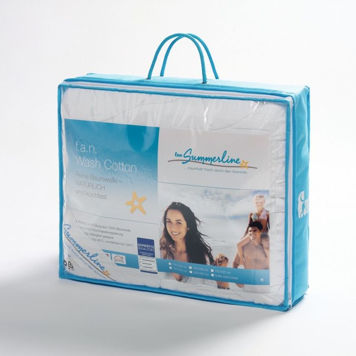 Leinen-Wildseide Sommerdecke COOL LINNEN von Summerline