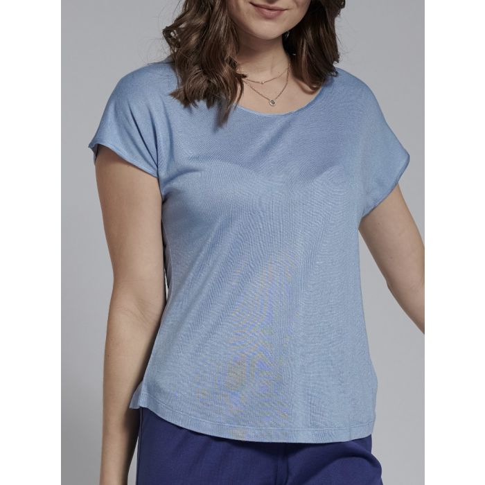 Seide mit Leinen T-Shirt CINDA von Kokon Zwo