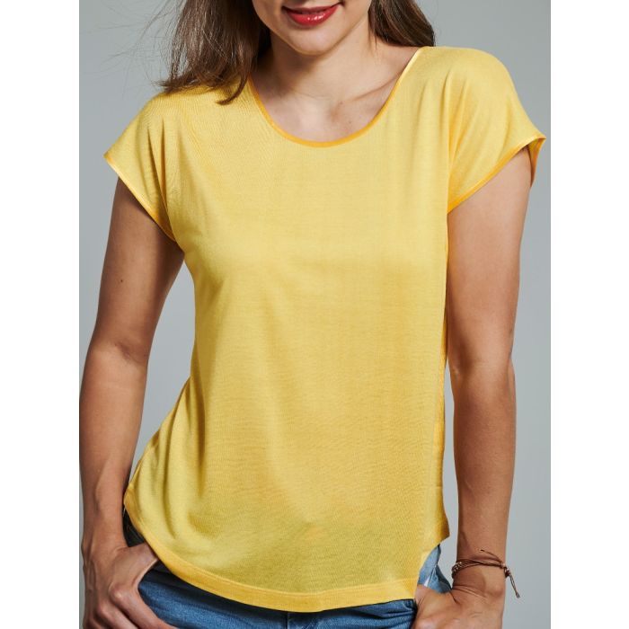 Seide mit Leinen T-Shirt CINDA von Kokon Zwo