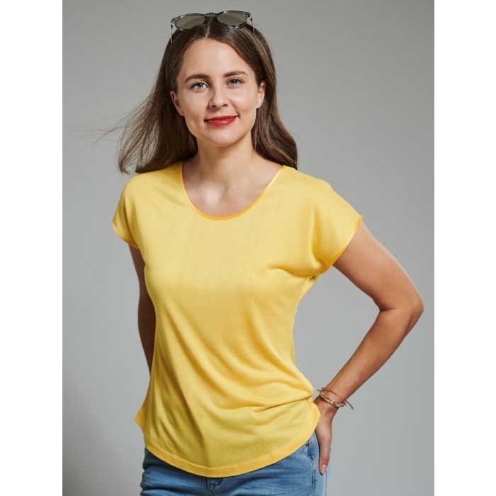 Seide mit Leinen T-Shirt CINDA von Kokon Zwo