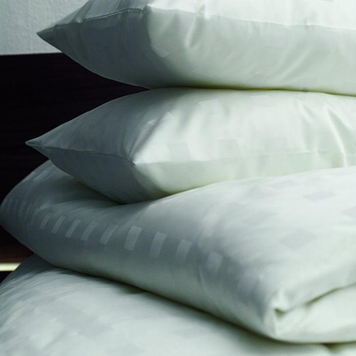 Bettwäsche CLASSIC WÜRFEL gewebt Tencel von HEFEL
