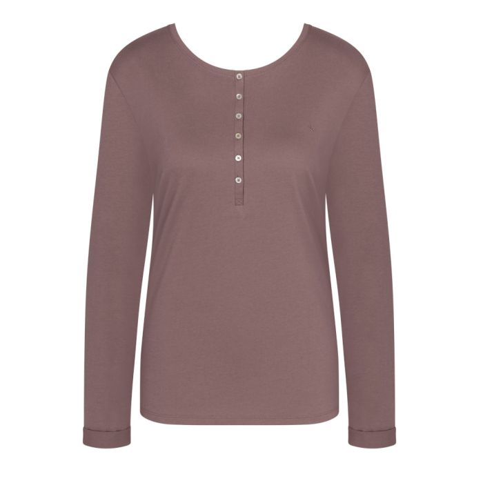 Bio-Baumwolle Langarm Shirt LOUNGE ME COTTON von Triumph