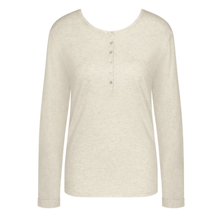 Bio-Baumwolle Langarm Shirt LOUNGE ME COTTON von Triumph