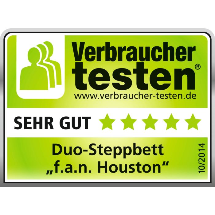 f.a.n. 4-Jahreszeiten Kombidecke HOUSTON 60° waschbar