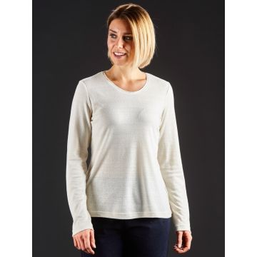 100% Bouretteseide RUNDHALS SHIRT von Kokon Zwo