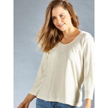 100% Bouretteseide 3/4 Arm SHIRT von Kokon Zwo