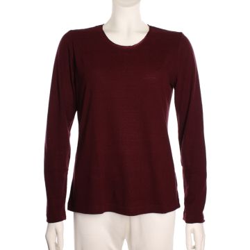 100% Bouretteseide RUNDHALS SHIRT von Kokon Zwo