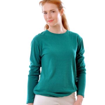 100% Bio Bouretteseide LANGARM SHIRT von Alkena