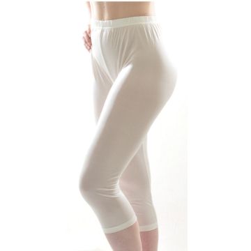 100% Bio-Seide 3/4-LEGGINGS von Alkena