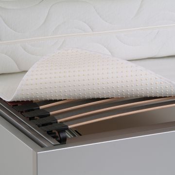 BNP Matratzenunterlage BRECO-LUX Pünktchenschoner 60°C Wäsche rutschfest 1B-Ware