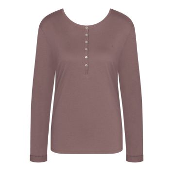 Bio-Baumwolle Langarm Shirt LOUNGE ME COTTON von Triumph