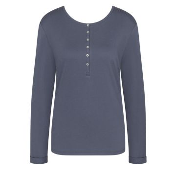 Bio-Baumwolle Langarm Shirt LOUNGE ME COTTON von Triumph