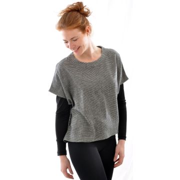 Seide-Wolle KURZARM PULLOVER von Alkena